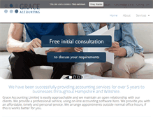 Tablet Screenshot of grace-accounting.com